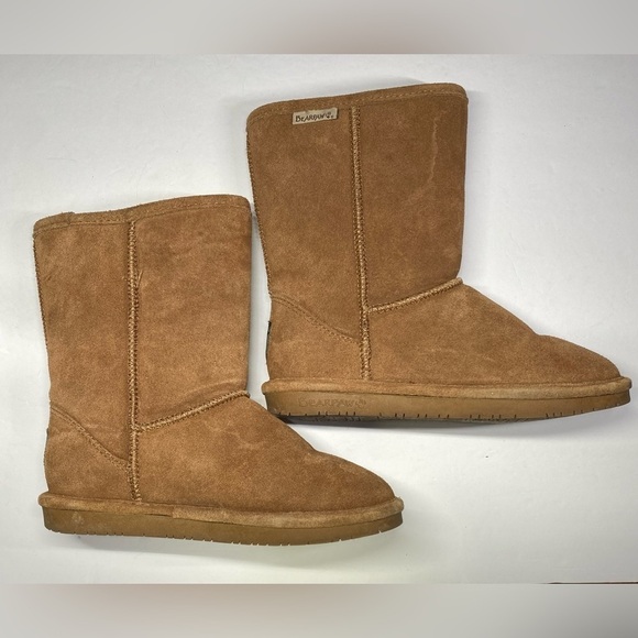 Bearpaw Elle short boots tan size 7 - Picture 1 of 10